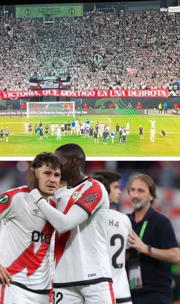 Au anticipat eșecul    FOTO.   Bannerul afișat de   suporterii lui Rayo,  după finala pierdută cu Crystal Palace