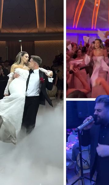 Unde a fost Pop la ora meciului    VIDEO+FOTO  Dinamo a vrut să-și aducă atacantul direct de la nuntă, dar   nu a mai reușit:  imaginile spun totul