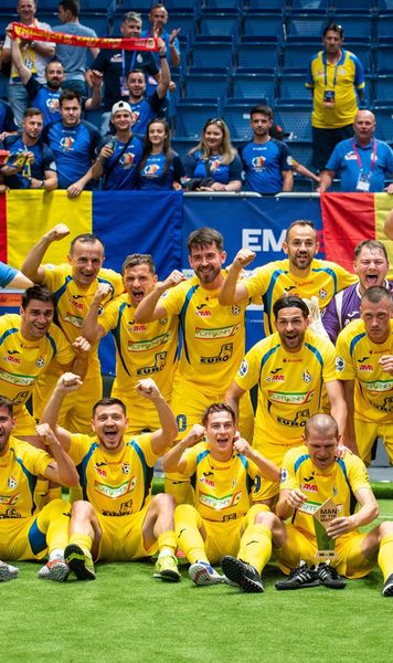 Calificare en-fanfare    România a spulberat Austria  și e în sferturi la Europeanul de Minifotbal! Duel infernal în sferturi