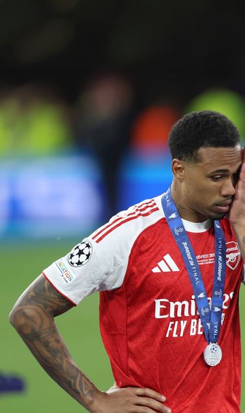 Fanii lui Arsenal, scut în jurul lui Gabriel   Tricoul fundașului brazilian,   vândut ca pâinea caldă  după ratarea decisivă din finala Ligii Campionilor