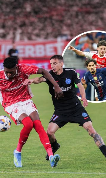 Finala UCL a bătut Dinamo - FCSB!  PSG - Arsenal   a învins toate televiziunile generaliste  sâmbătă și a fost numărul 1. Cu cât a fost peste Derby de România