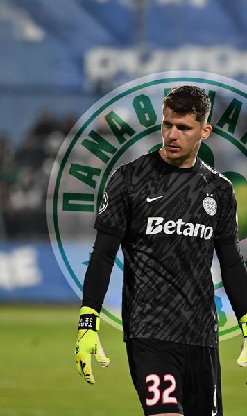 Târnovanu, în Grecia?  Portarul de la FCSB ar putea ajunge la   Panathinaikos