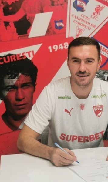 Ex-atacantul „câinilor” revine  A fost prezentat oficial azi: „Întors pentru   a construi viitorul  lui Dinamo”