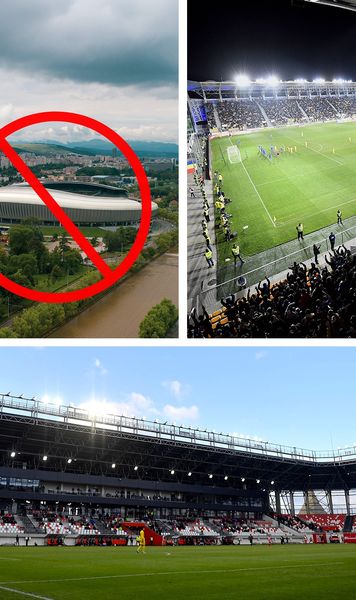 U Cluj își caută „casă”     Variantele de stadioane  luate în calcul de conducere » De ce nu va putea juca pe Cluj Arena