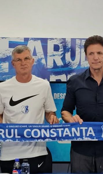 „Vin la un club impecabil”  Farul l-a prezentat pe   Sabău:  „Trebuie să reconstruim împreună” » Cine face parte din staff
