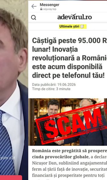 Escrocii se folosesc de Hagi și Țiriac!     VIDEO+FOTO.   Imagini AI cu legendele, într-o   fraudă online pe TikTok!  Câți bani cer cu promisiunea unor câștiguri fictive