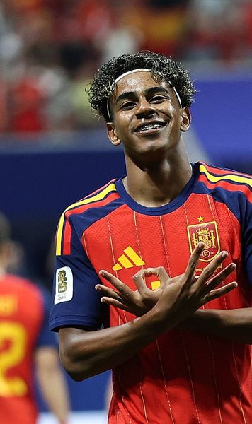 Ce reprezintă gestul lui Yamal     FOTO:  Explicația semnului făcut de starul Spaniei la   primul său gol  marcat la un Campionat Mondial
