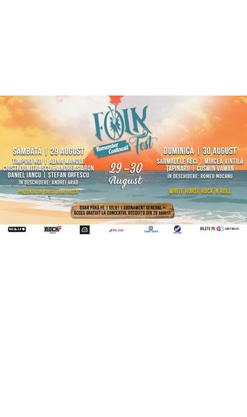 Spiritul liber  De la malul mării revine: Festivalul   „Folk Remember Costinești”  2026 