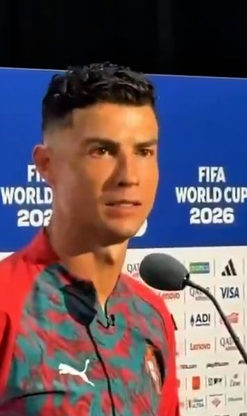 „Nu-mi pasă”     VIDEO.  Cristiano Ronaldo,   reacție sfidătoare  față de un jurnalist care l-a întrebat de Messi » Cum a trecut peste critici