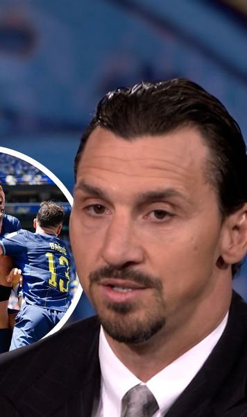 Ibrahimovic, copleșit de emoții     VIDEO.  Zlatan, cu lacrimi în ochi după   calificarea  fostei adversare a României în 16-imile CM: „Îmi dă fiori”