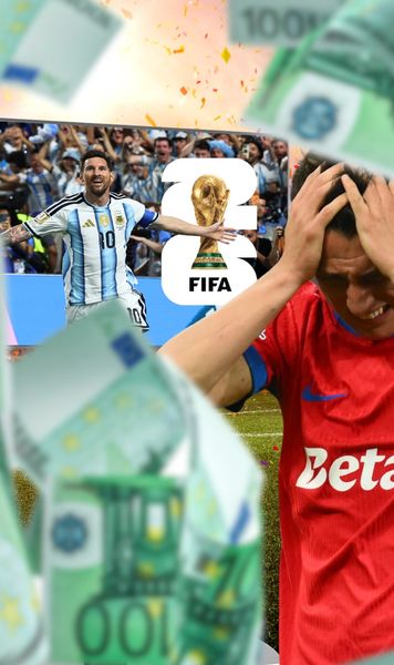 Un meci la Mondial, cât un stadion în România!   O singură partidă de la CM valorează, din drepturile TV,   mai mult decât veniturile FCSB din cel mai bun an