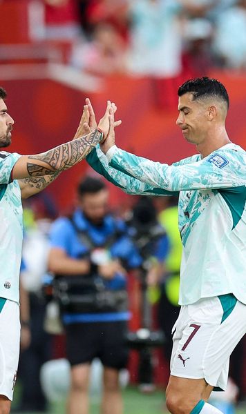 Ronaldo s-a supărat la schimbare    FOTO.    Fețele lui Cristiano  când a fost înlocuit la Portugalia - Croația. Reacția la golul victoriei