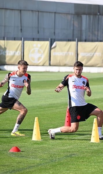 „Locomotiva acestei echipe”    Remarcatul  lui Mihai Stoica din cantonamentul celor de la FCSB: „Implicarea lui este alta”