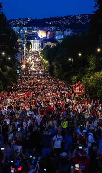 Nebunie la Oslo    VIDEO+FOTO:  10% din populație   a sărbătorit în stradă  calificarea Norvegiei în sferturile CM 2026