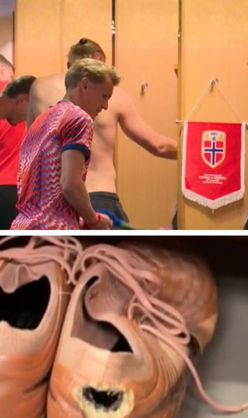 Secrete din vestiarul Norvegiei  Înaintea meciului cu Brazilia, FIFA a dezvăluit trucul unui fotbalist, după ce îi   filmase dezbrăcați pe nordici