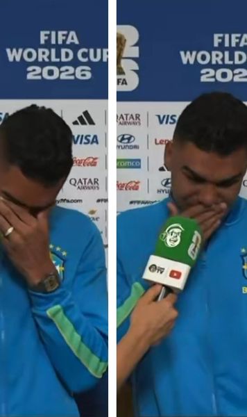 Casemiro a izbucnit în plâns    VIDEO.  Nu și-a putut stăpâni emoțiile după   eliminarea  Braziliei: „Vom fi mereu generația care nu a câștigat Mondialul” 