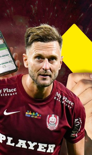 Șoc în Liga 1!  Damjan Djokovic și juristul de la CFR Cluj,   anchetați de FRF pentru pariuri  » Ce pedeapsă riscă jucătorul