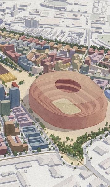 „Teatrul Viselor” devine un complex de vis    Manchester United  și-a prezentat planurile pentru arena de 100.000 de locuri, în centrul unui cartier de diverstisment