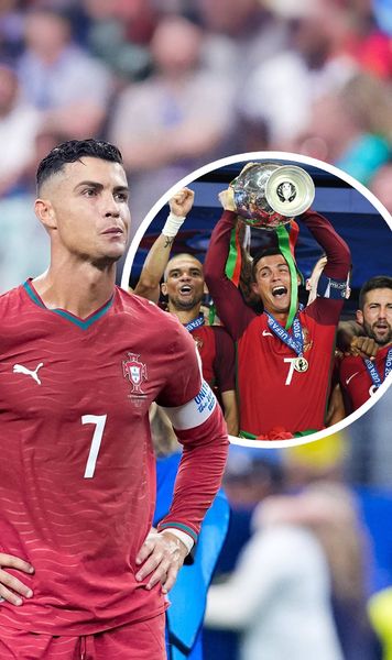 Gestul lui CR7 care a stârnit o controversă aprinsă    FOTO.  De ce a postat Cristiano Ronaldo imagini cu el   ridicând trofeul la Euro 2016  chiar înainte de Spania - Belgia
