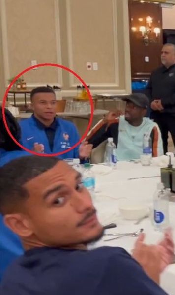 „Dictatorul stă în capul mesei”    VIDEO.  Petrecerea Franței s-a viralizat!   Mbappe a aprins imaginația fanilor:  „Cum de l-a lăsat să vorbească atât?”