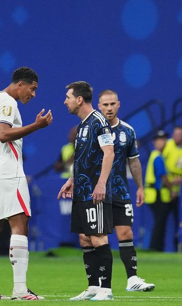 „Cam așa i-am răspuns lui Messi”     FOTO.  Bellingham a spus totul despre   conflictul său aprins  cu starul Argentinei