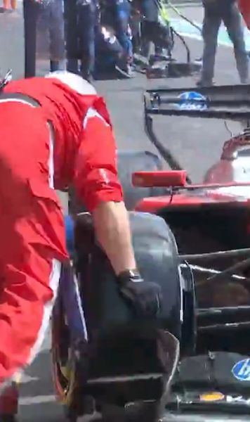 Hamilton a lovit un mecanic Ferrari!    FOTO.  Incidentul se putea transforma într-o tragedie. Ce s-a întâmplat în timpul   Marelui Premiu al Belgiei