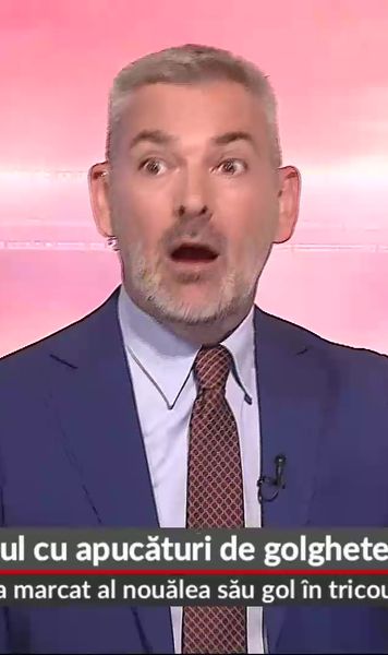 „S-a speriat multă lume, inclusiv eu”  Ce s-a întâmplat în direct la Prima Sport. Nici moderatorul nu se aștepta:   „Ne cerem scuze, sper că sunteți bine”