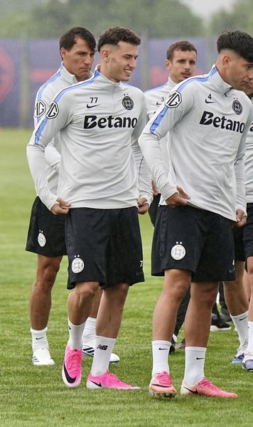 Prezență-surpriză la FCSB     VIDEO+FOTO.  Cine e jucătorul care   s-a antrenat azi   sub comanda lui Marius Baciu