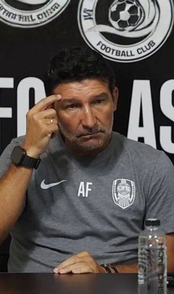 Folha, scurt și la obiect     VIDEO.  Antrenorul de la CFR Cluj,   conferință de un minut și jumătate   după remiza cu Alashkert: „Un rezultat pozitiv”