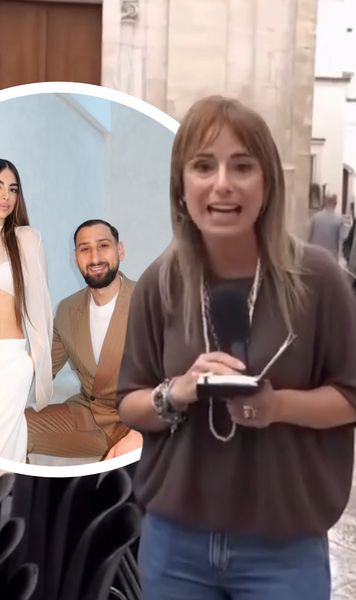Gafă incredibilă în direct    VIDEO.  O jurnalistă din Italia a cucerit Internetul, după ce a transformat   nunta lui Donnarumma  într-o înmormântare!
