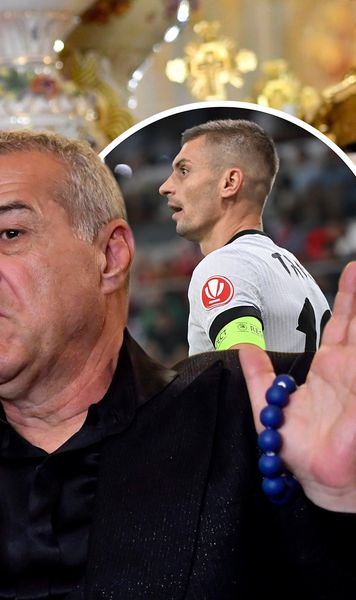 „Cum să zici așa ceva despre antrenor?”  Tănase l-a enervat pe Becali!  Căpitanul FCSB, jignit în direct:  „Ai ceva la cap dacă faci glume cu tentă sexuală!”