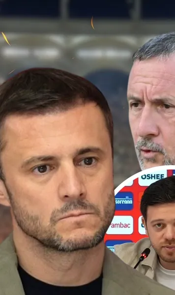 „Te uiți la altceva, nu la fotbal”  Andrei Nicolescu și Mihai Stoica îi răspund lui  Victor Angelescu,  după ce oficialul Rapidului s-a plâns de arbitraj
