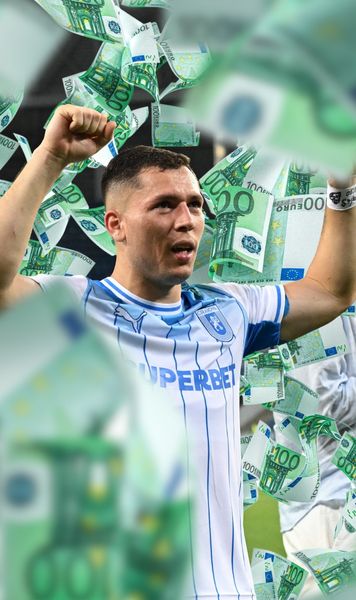 U Craiova, încasări imense  Cât încasează oltenii după  calificarea în play-off-ul Europa League   și cât pot câștiga în continuare