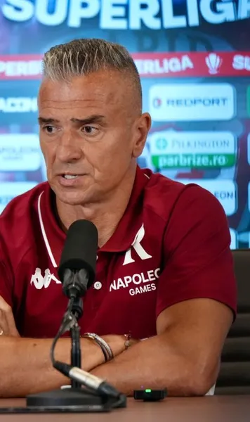 „E ultima oară când mai vorbesc despre arbitraj!”   Daniel Pancu  n-a trecut peste episodul din meciul cu UTA: „Rapid e singurul club «mare-mic» din România”