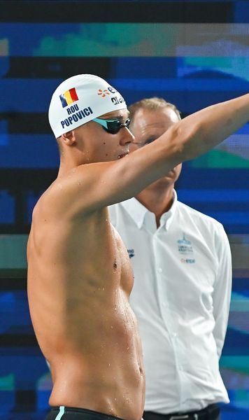 „Cum naiba se spune?!”  David Popovici și-a stabilit un nou obiectiv după  dubla de aur de la Paris:  „O să am grijă de căpuțul meu”