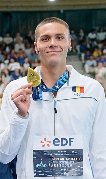 Popovici rămâne regele Europei!   A cucerit  aurul și la 200m liber!  Performanța istorică reușită. Imagini spectaculoase de la Paris