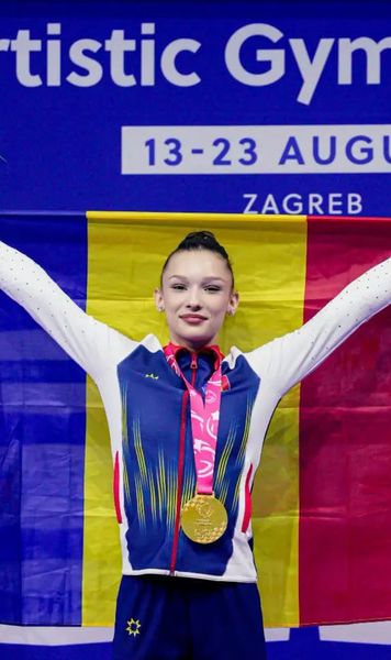 Aur pentru România la Zagreb  Aniela Tudor, noua campioană europeană la  gimnastică