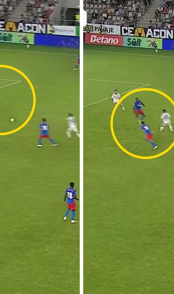 Dawa, punct vulnerabil   VIDEO CU FAZA.   FCSB, egalată după gafa stoperului.  A făcut cadou mingea la marginea careului