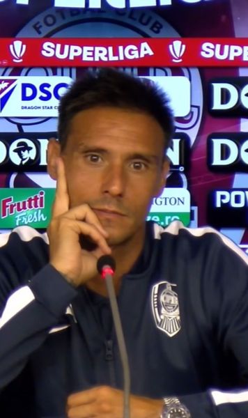„Mai bine insolvență, decât faliment”  Camora, mesaj ferm despre  situația de la CFR Cluj  + ce spune înaintea duelului cu FCSB: „Rușinoș!”