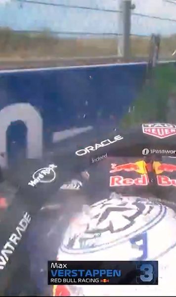 Coșmar pentru Verstappen   VIDEO+FOTO.  Nevoit să abandoneze în MP al Olandei după ce  și-a făcut monopostul praf  în primul tur
