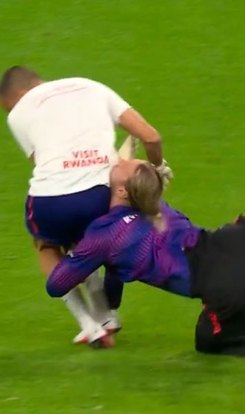Panică la PSG    VIDEO.  Imagini greu de privit!  Aproape de o accidentare groaznică  la încălzire