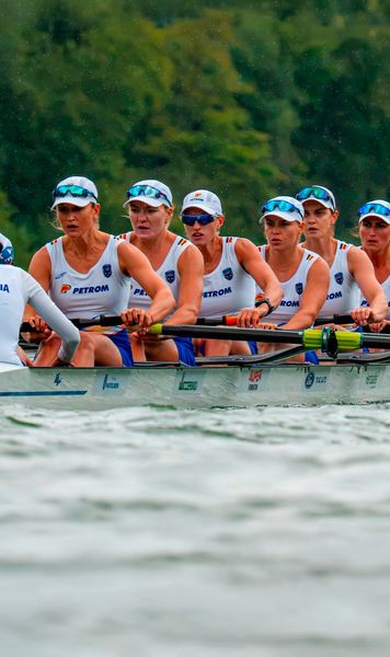 România, două medalii de aur!  Echipajul de 8+1 mixt și cel de 8+1 feminin, campioane mondiale! +  Radiș și Adam, performanță unică în istorie