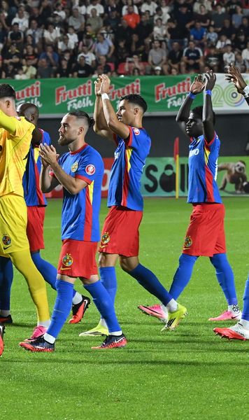 FCSB a devenit echipa străinilor  Era recunoscută pentru cei mai mulți români în primul „11”.  Azi are 73% titulari din afara țării