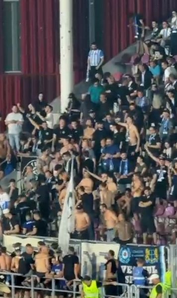 Giulești sub rasism   Fanii Craiovei, derapaje  din colțul peluzei. Scandări discriminatorii anti-Rapid