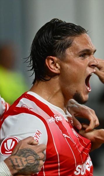 Pascual a deschis scorul în derby   FOTO.  Golul spaniolului din Dinamo - FCSB, validat cu ajutorul VAR! Kovacs a avut de luat  o decizie dificilă