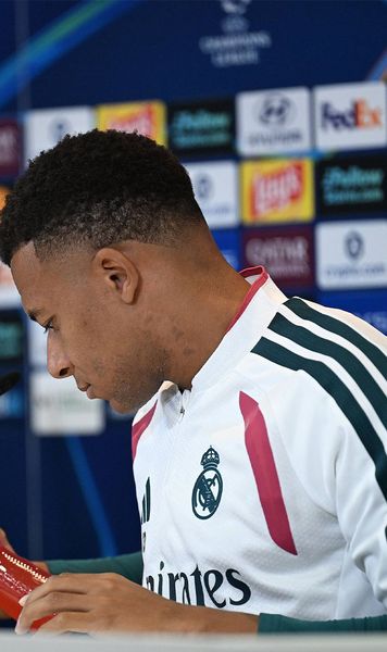 Mbappe, ca Ronaldo   VIDEO:  Gestul făcut de starul lui  Real Madrid,  înaintea meciului cu Inter din Liga Campionilor