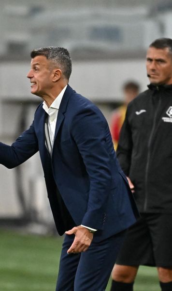 „De ce să pună presiune pe arbitri?”   Burcă a dezvăluit  ce l-a supărat pe Șumudică  la pauză: „Asta i-am zis”