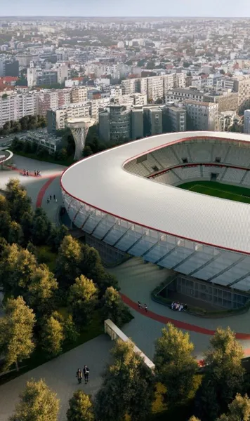 Veste uriașă despre noul stadion Dinamo   Ministrul Dezvoltării:  „Vreau să îi liniștesc  pe cei din comunitatea dinamovistă”