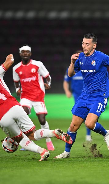 Sar brazdele pe Giulești   FOTO.  Gazonul distrus a afectat meciul Hapoel - Dinamo Zagreb din Europa League.  Probleme și pentru Rapid?