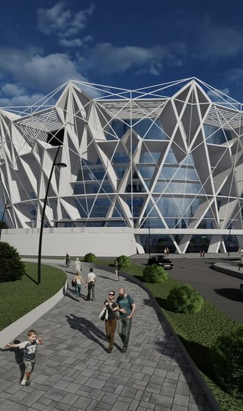 Sală Polivalentă cu 50% mai scumpă   FOTO.  Licitația pentru arena din Iași  a fost reluată după doi ani.  Costurile sunt mult mai mari » Cum va arăta